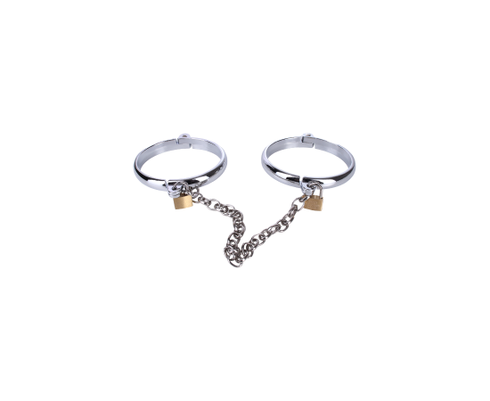 Наручники Металлические Intimlab Lay-A1354, С Цепью И Замками zip, фото 