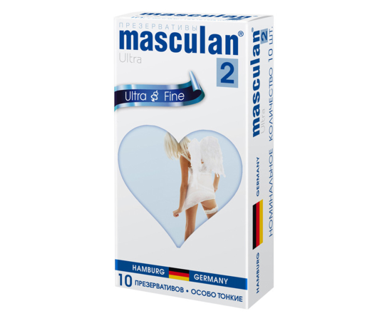 Презервативы Masculan Ultra 2, №10 Особо тонкие (Ultra fine), фото 