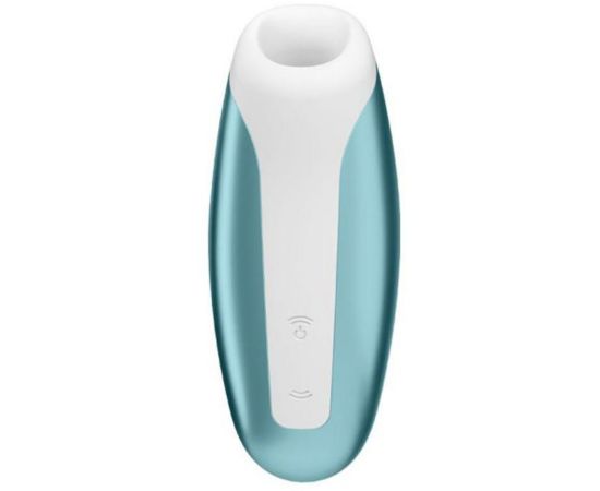 Бесконтактный Вакуумный Стимулятор Клитора Satisfyer Love Breeze, Ледяной Синий, фото , изображение 2