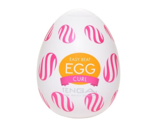 Мини-мастурбатор TENGA Easy Beat Curl, фото 