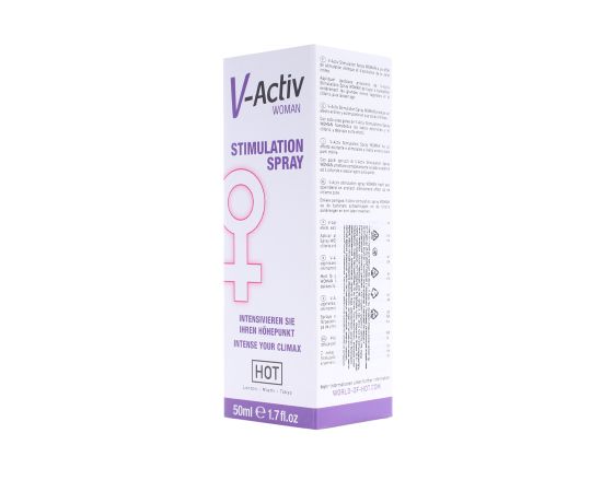 Стимулирующий Спрей V-Activ Woman, 50 мл, фото , изображение 2