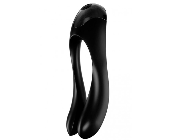 Вибратор Satisfyer Candy Cane Универсальный Для Пар, Black, фото 