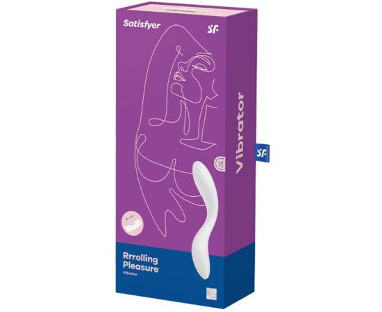 Вибратор Satisfyer Rrrolling Pleasure White, фото , изображение 6