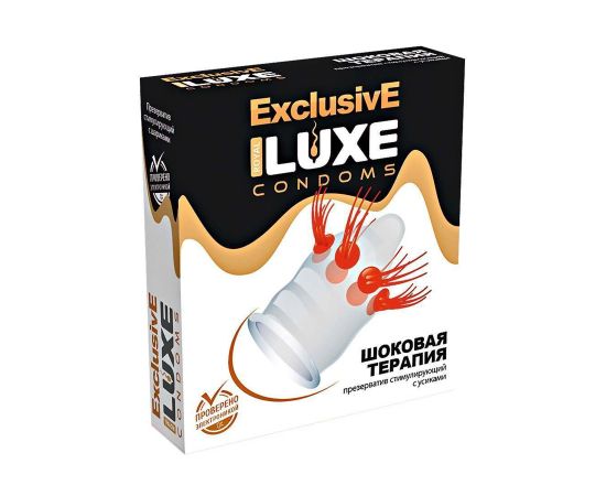 Презервативы Luxe Exclusive Шоковая Терапия №1, 1 шт., 18 см, фото 