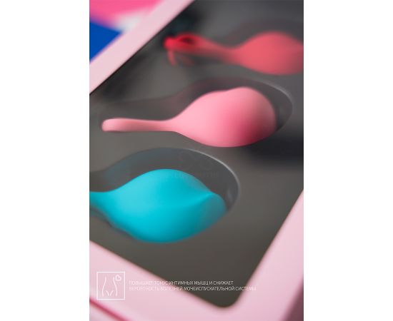 Набор вагинальных шариков Satisfyer Strengthening Balls, фото , изображение 4