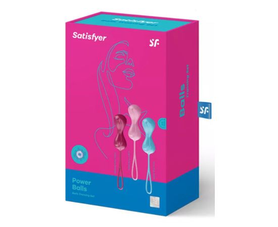 Набор вагинальных шapиков Satisfyer Power Balls, фото , изображение 5