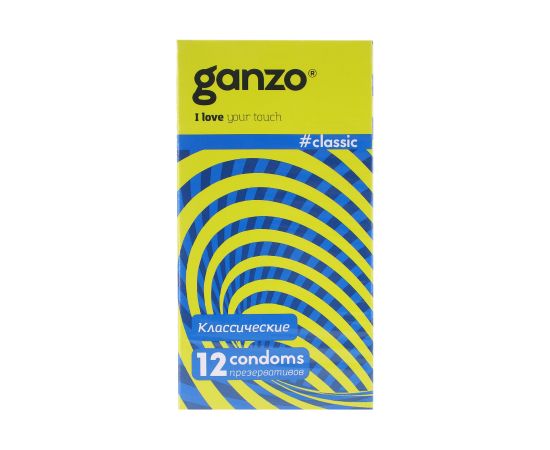 Презервативы Ganzo Classic Классические Latex 12 шт, фото 