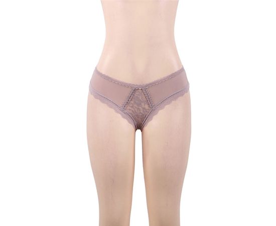 Трусики Кружевные Розовые LOVEBUTIK XS-S, фото , изображение 3
