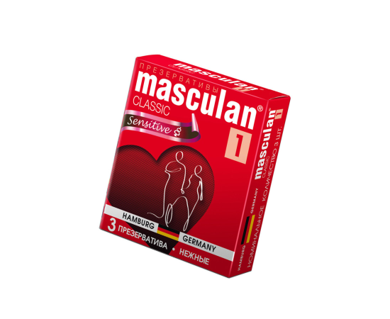 Презервативы Masculan Classic 1, №3 Нежные (senitive), фото 
