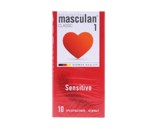 Презервативы Masculan Classic 1, №10 Нежные (senitive), фото 
