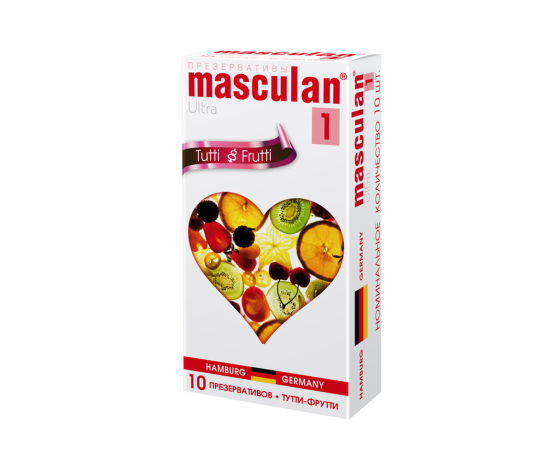 Презервативы Masculan Ultra 1, №10 Tutti-frutti, фото 