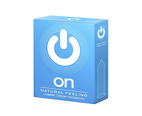 Презервативы ON Natural Feeling Классические №3, фото 