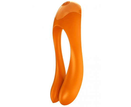 Вибратор Satisfyer Candy Cane Универсальный Для Пар, Orange, фото 