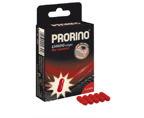 Биологически Активная Добавка К Пище Black Line PRORINO Libido Caps, 5 капсул, фото 