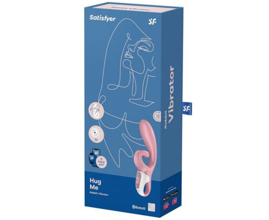 Вибратор Satisfyer Hug Me Pink, фото , изображение 4