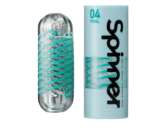 Мастурбатор TENGA SPINNER Pixel, фото 
